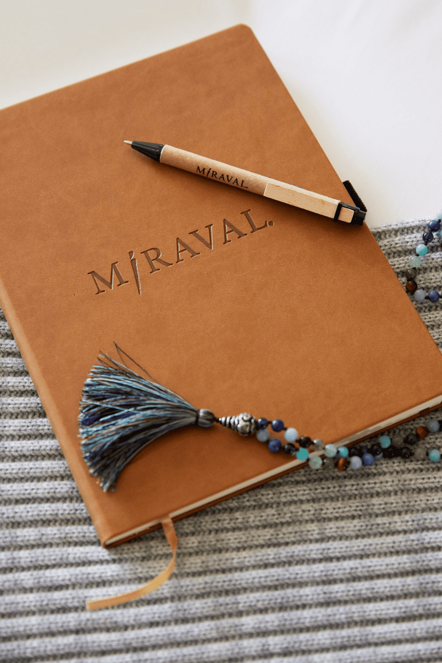 a beautiful book to take notes at the wellness retreat