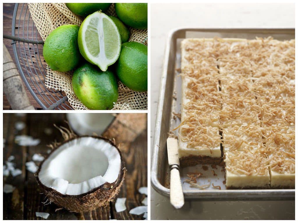coconut lime bars
