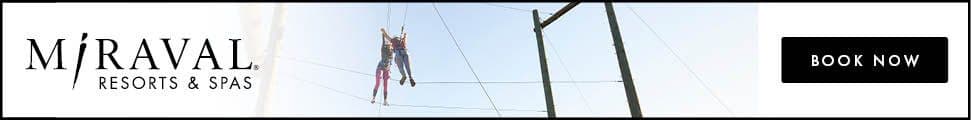 Digital blog ad with people balancing on ropes
